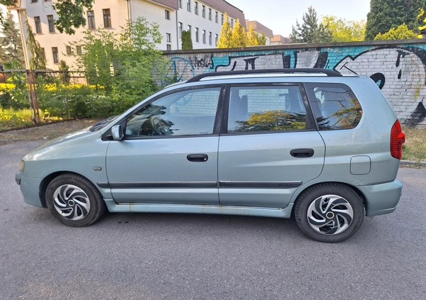 Mitsubishi Space Star cena 2250 przebieg: 218000, rok produkcji 2004 z Warszawa małe 92